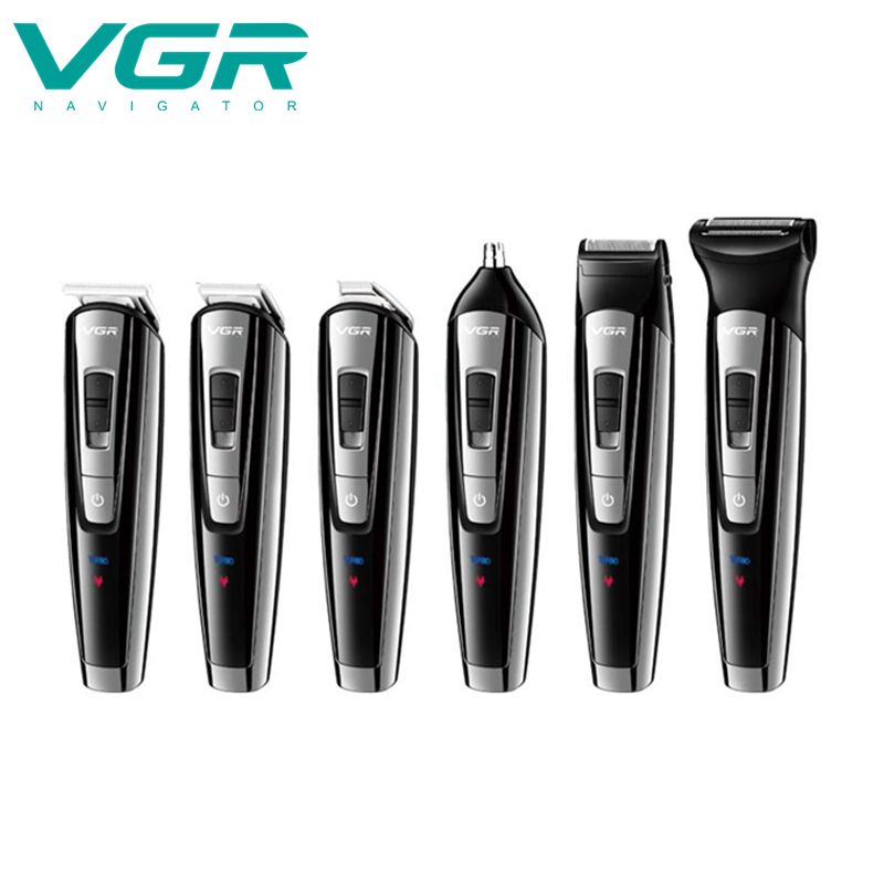Tondeuse à cheveux multifonctionnelle V-025 Rasoir rechargeable 6 en 1
