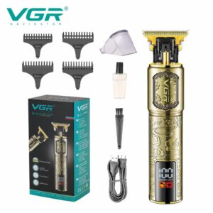 Tondeuse à cheveux professionnelle V-073 avec écran LED