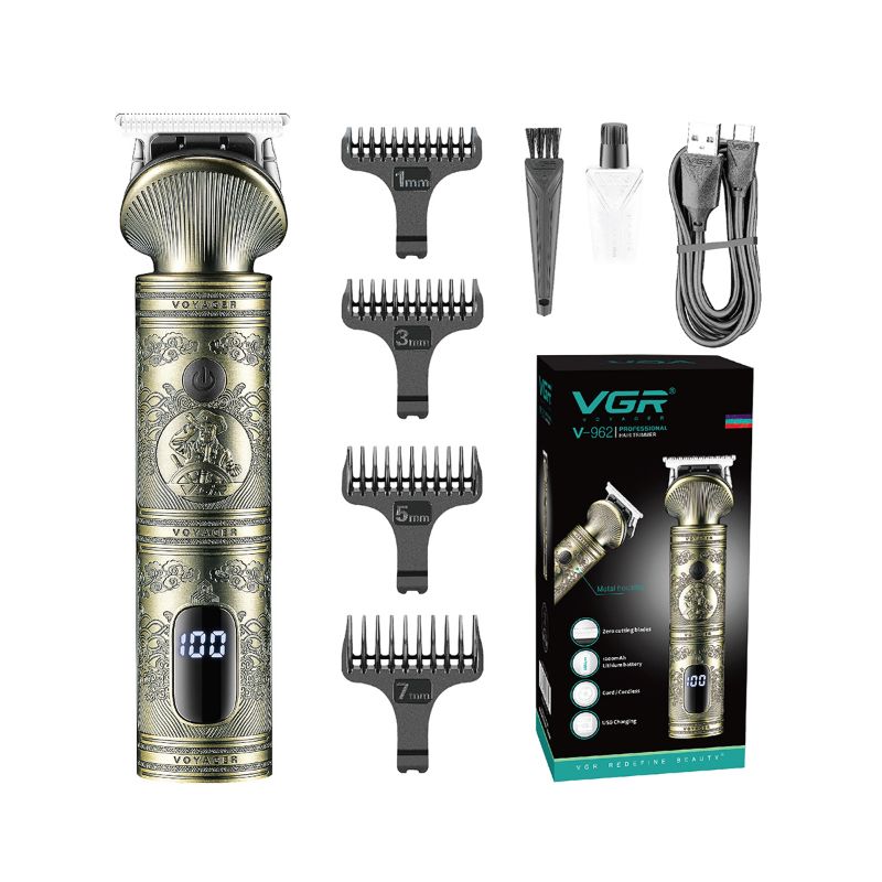 Tondeuse à cheveux professionnelle V-962 avec écran LED