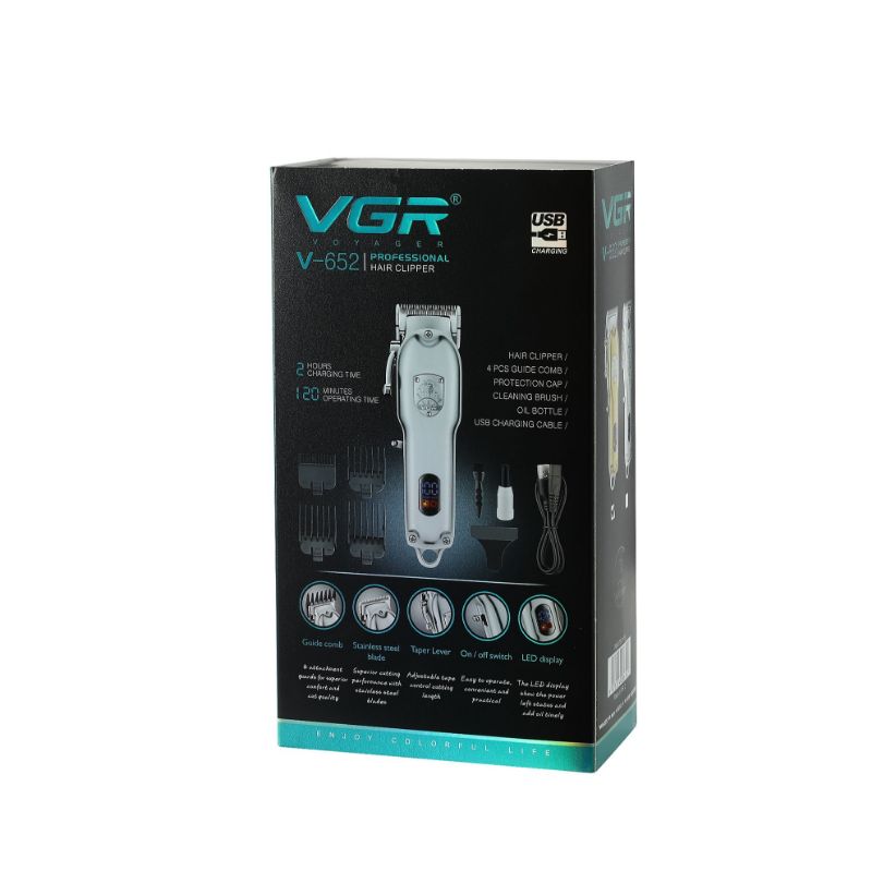 Tondeuse à cheveux puissante V-652 Barber Class – Image 4