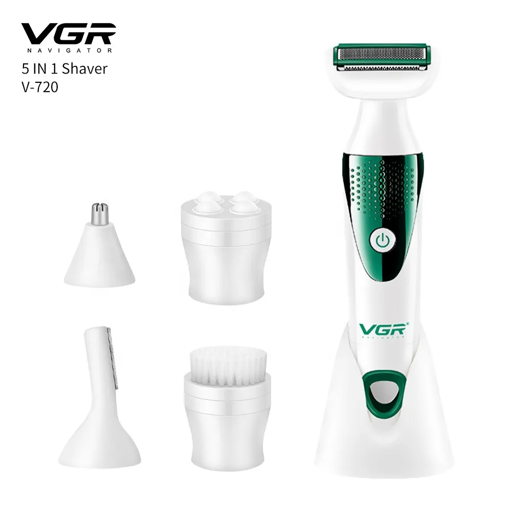 VGR V720 Rasoir et masseur 5 en 1 pour femme – Image 7