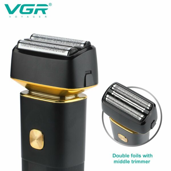Rasoir électrique sans fil rechargeable VGR V-355 – Image 3