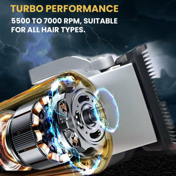VGR V-006 Professional Hair Clipper, Salon Trimmer – Image 6