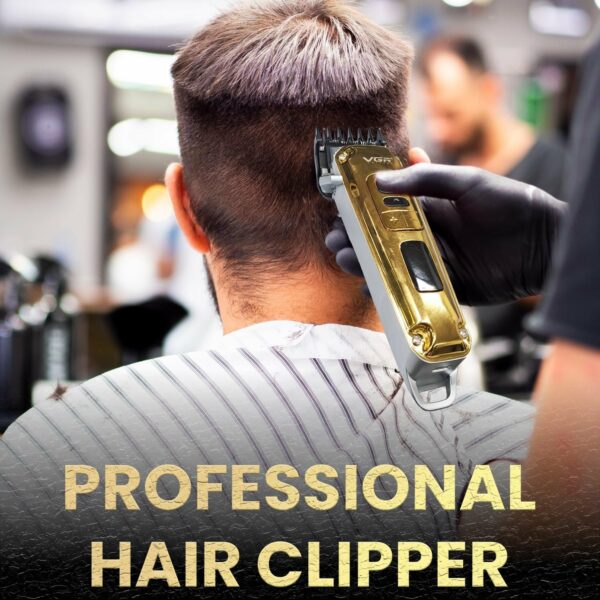 VGR V-006 Professional Hair Clipper, Salon Trimmer – Image 7