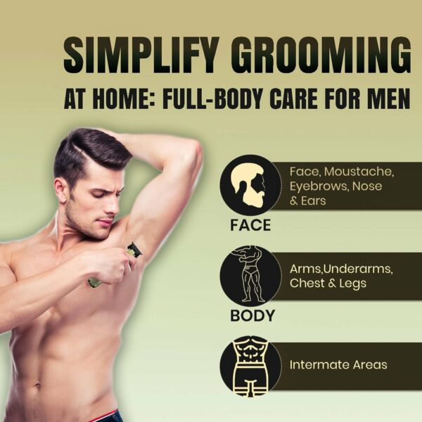 Tondeuse à cheveux professionnelle sans fil VGR V-954 pour hommes – Image 4
