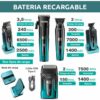 Kit combiné rechargeable de qualité professionnelle VGR V-694 – Image 4