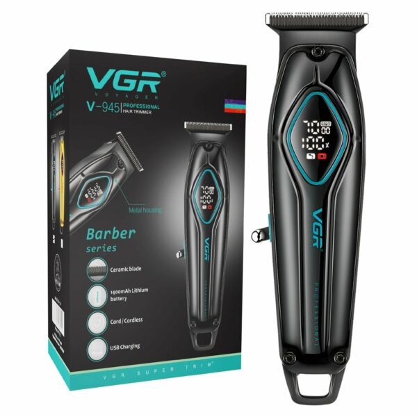 VGR V-945 Professional Trimmer 180 min Durée 4 Paramètres de longueur
