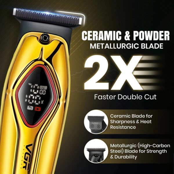 VGR V-945 Professional Trimmer 180 min Durée 4 Paramètres de longueur – Image 8