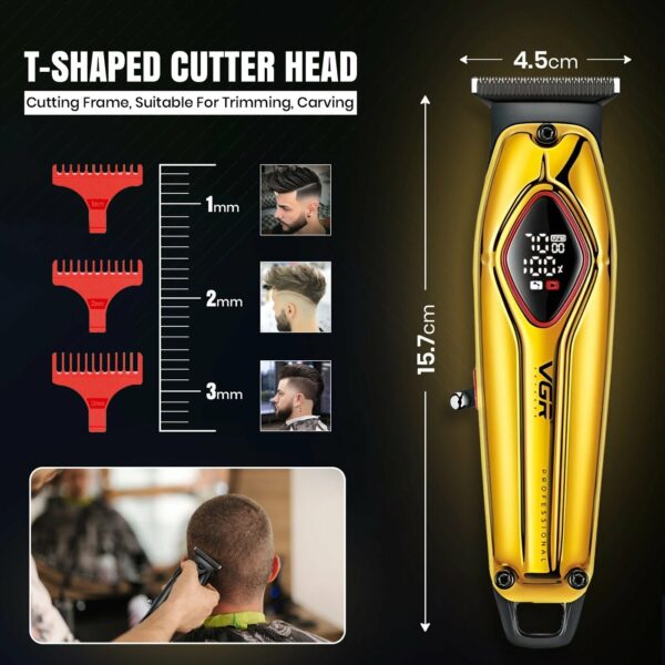 VGR V-945 Professional Trimmer 180 min Durée 4 Paramètres de longueur – Image 5