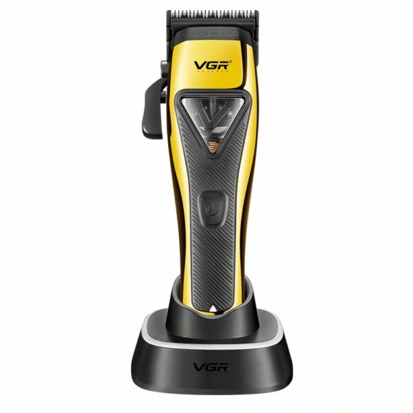 Tondeuse à cheveux professionnelle VGR V-015 de qualité salon (dorée) – Image 2