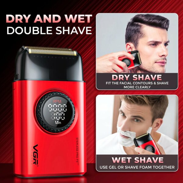 Rasoir professionnel pour homme VGR V-377 – Image 7