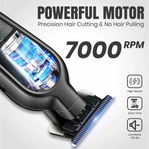 Tondeuse à cheveux professionnelle VGR V-995 pour hommes (noire) – Image 5