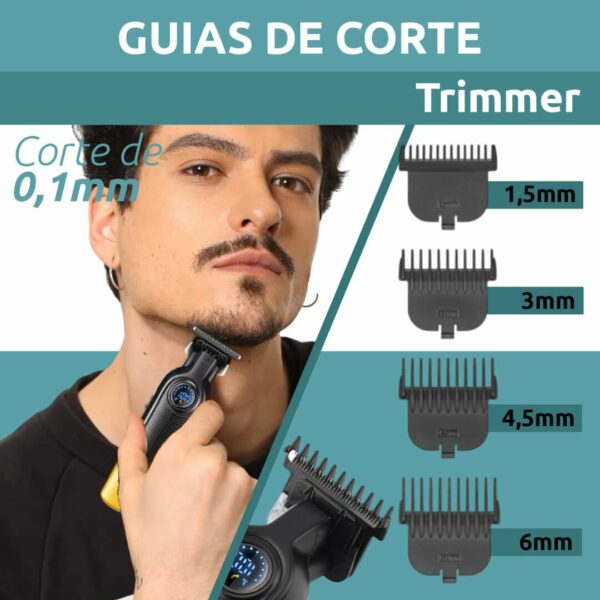 Tondeuse à cheveux professionnelle pour favoris VGR V-996 7 000 tr/min – Image 5