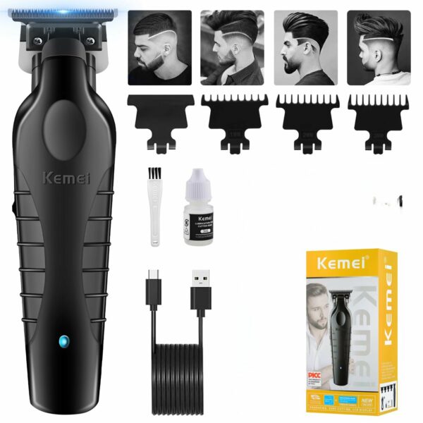 Kemei 2299 Tondeuse À Cheveux Professionnelle Sans Fil version USA