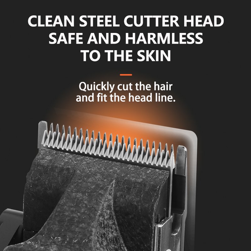 Tandeuse cheveux kemei 1749 BLEU - الصورة 5