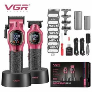 VGR V-886 S2 — مجموعة الحلاقة الاحترفية 2 في 1