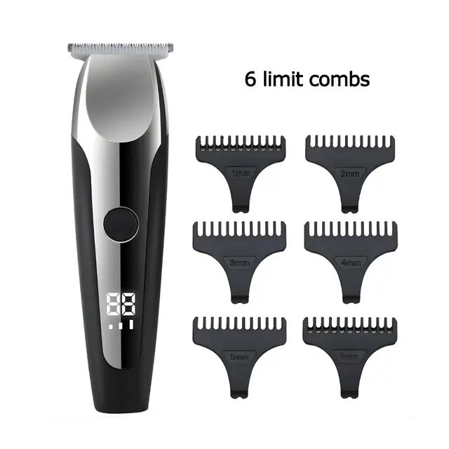 VGR-059 – Rasoir électrique professionnel pour hommes de VGR, rechargeable, avec 6 têtes de rasage, pour une utilisation à sec. – Image 5