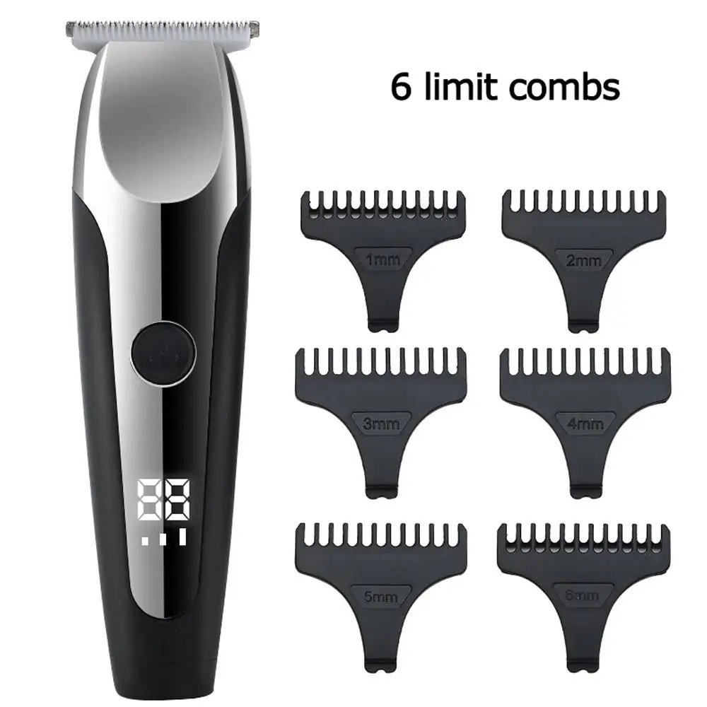 VGR-059 – Rasoir électrique professionnel pour hommes de VGR, rechargeable, avec 6 têtes de rasage, pour une utilisation à sec.