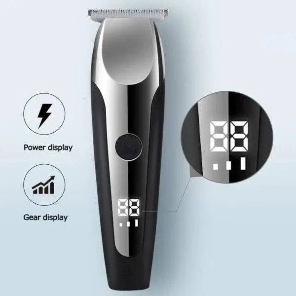 VGR-059 – Rasoir électrique professionnel pour hommes de VGR, rechargeable, avec 6 têtes de rasage, pour une utilisation à sec. – Image 2
